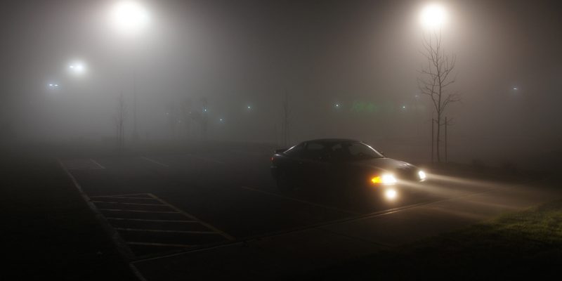 fog lights - using