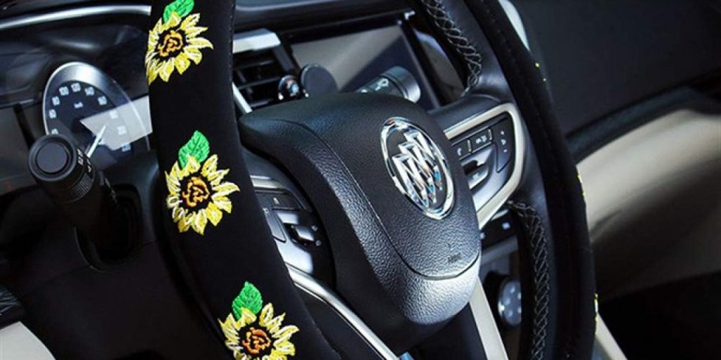 steering wheel cover - fabric