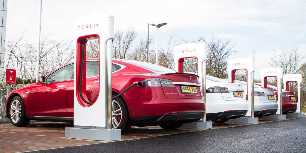 tesla supercharger