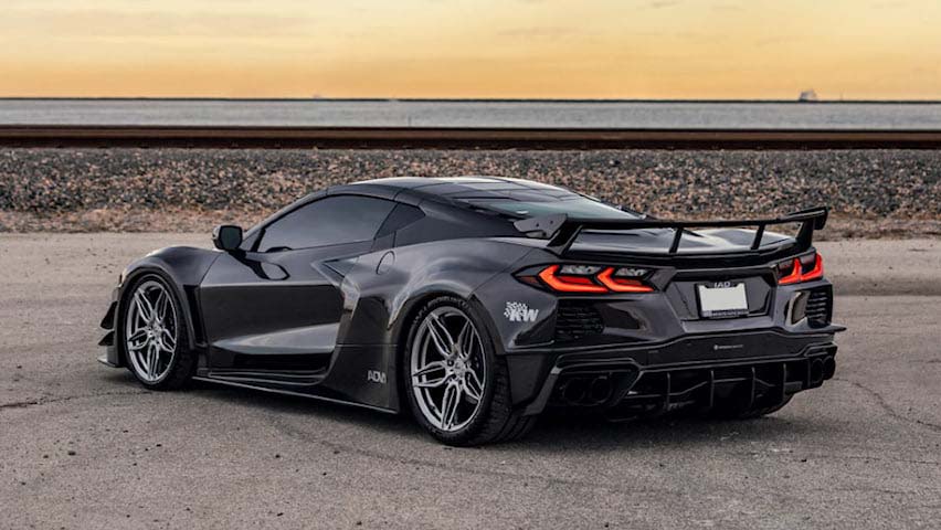 Chevrolet Corvette C8 body kit carbon fiber