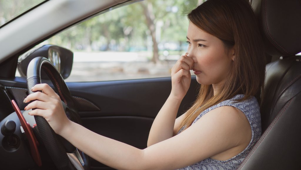 An Unpleasant Smell Coming Out of the Car’s Air Conditioning