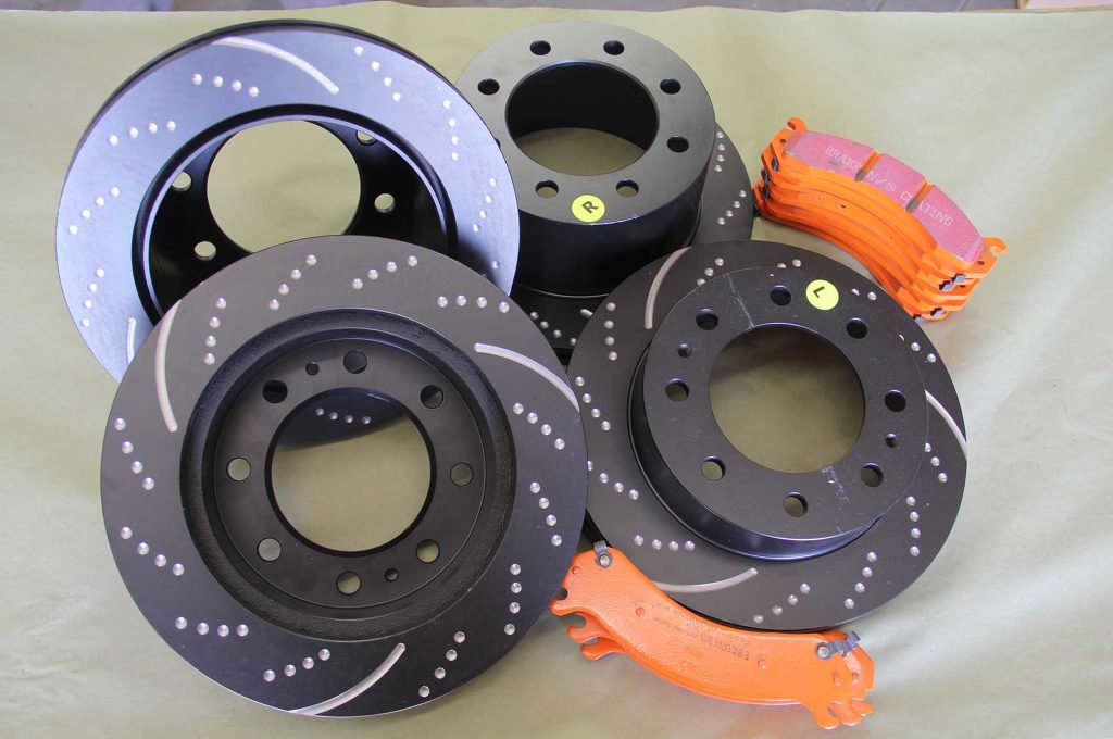 EBC Brakes Slotted Rotors Kit