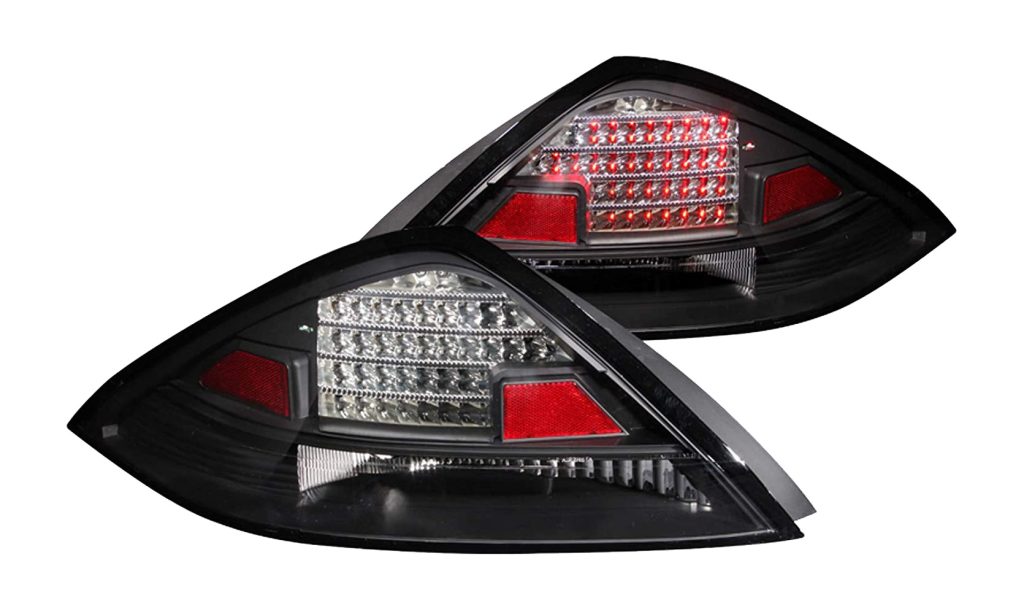 Anzo USA Honda Accord Black LED Tail Light Assembly