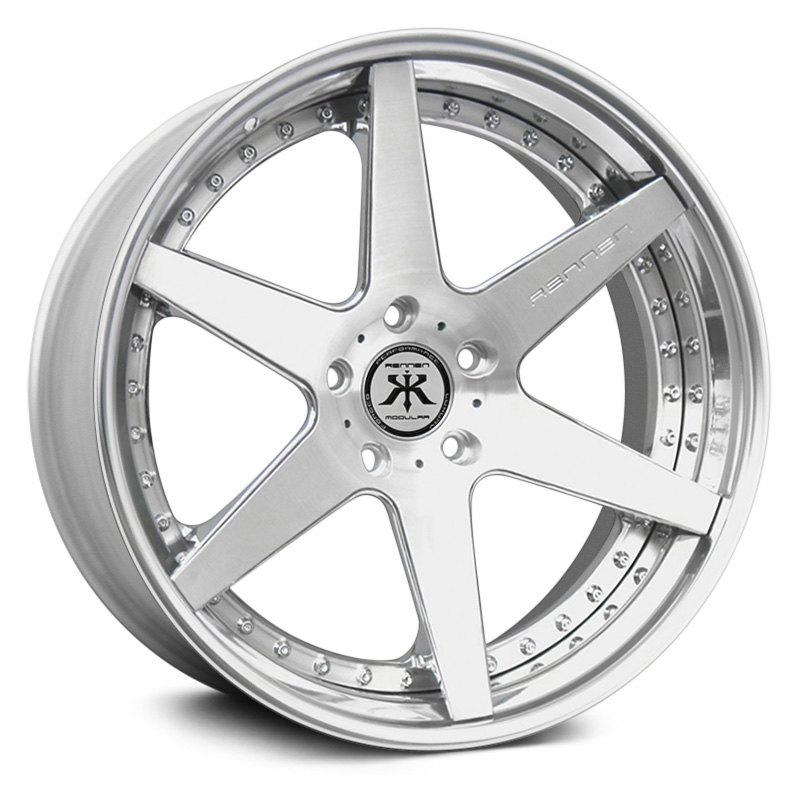 rennen forged r6x concave step lip floating spoke custom finish
