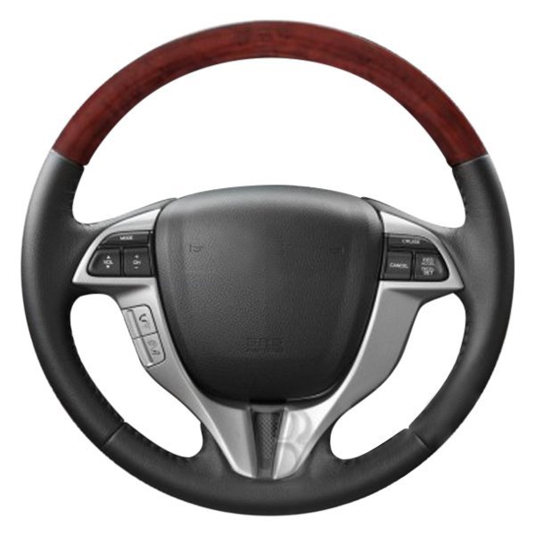 BI Premium Design 3 Spokes Steering Wheel 2