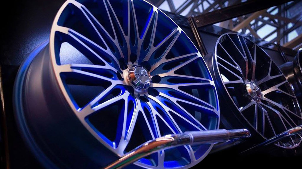 rtx wheels crystal blue white stripes
