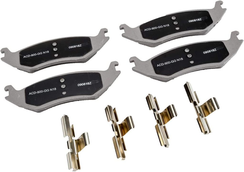 ACDelco Silver Ceramic Rear Disc Brake Pad Set