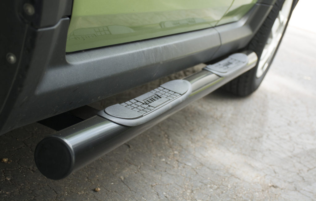 ARIES Black Side Bars Green Honda Element