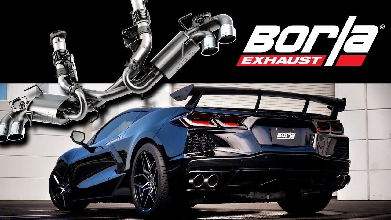 Borla exhaust parts to upgrade vehicle