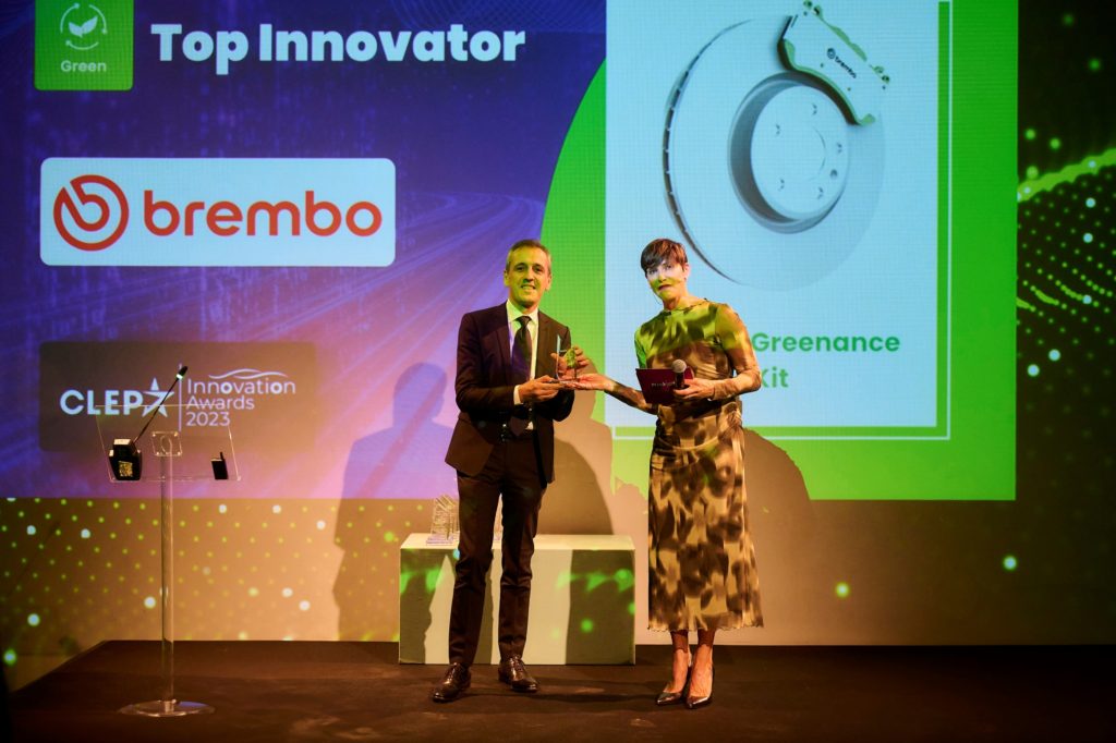 Brembo gets award by Clepa for the Greenance Kit