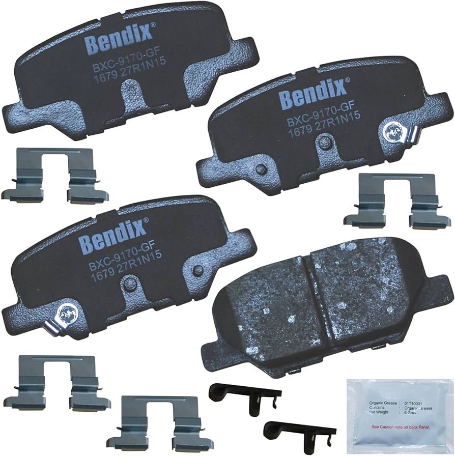 Bendix Priority1 Ceramic Rear Pads