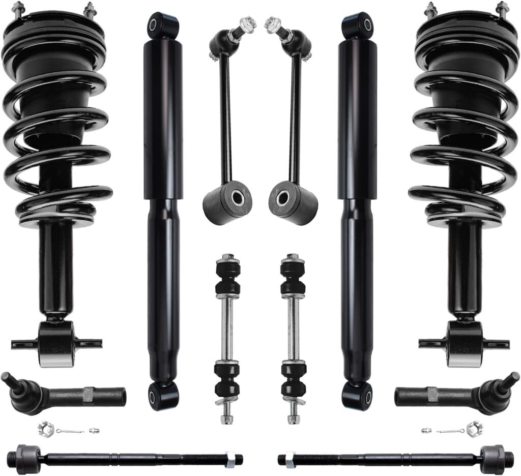 Detroit Axle 12pc Struts Shocks Kit